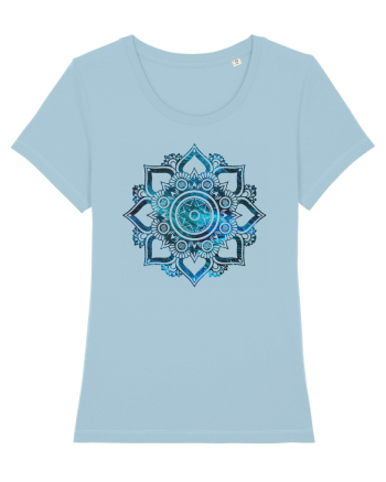 Blue Mandala Sky Blue