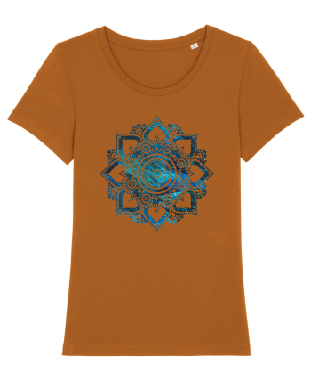 Blue Mandala Roasted Orange