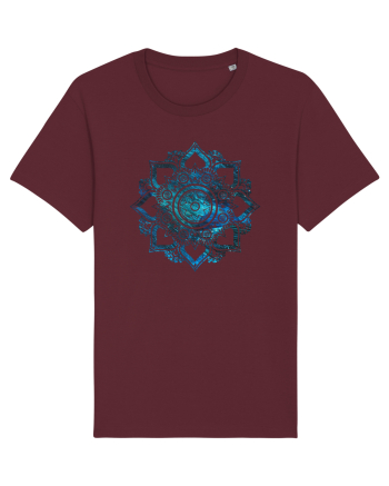 Blue Mandala Burgundy