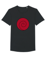 Uzumaki  simbol  Tricou mânecă scurtă guler larg Bărbat Skater