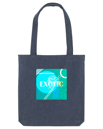 Exotic Palmtree Midnight Blue