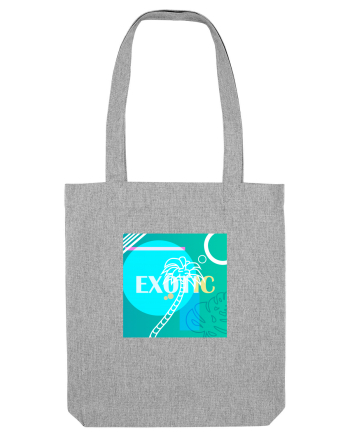 Exotic Palmtree Heather Grey