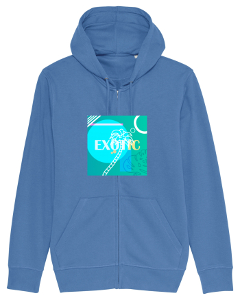Exotic Palmtree Bright Blue