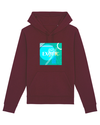 Exotic Palmtree Burgundy