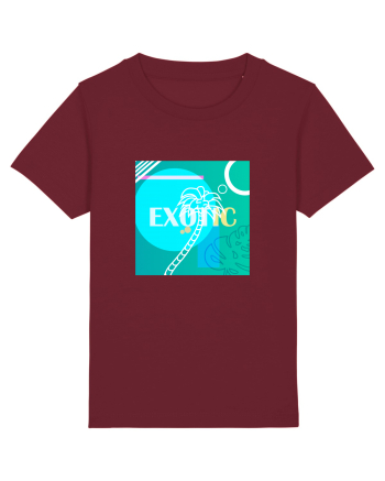 Exotic Palmtree Burgundy