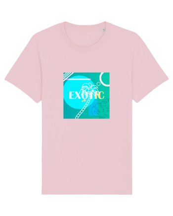 Exotic Palmtree Cotton Pink