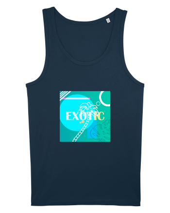 Exotic Palmtree Navy