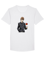 Light Yagami  Tricou mânecă scurtă guler larg Bărbat Skater