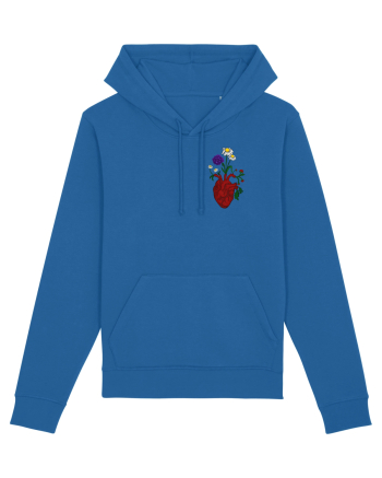 Inima cu flori  Royal Blue