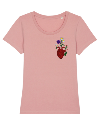 Inima cu flori  Canyon Pink
