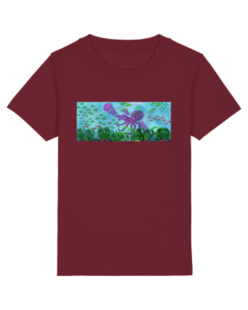 Viață marină Burgundy