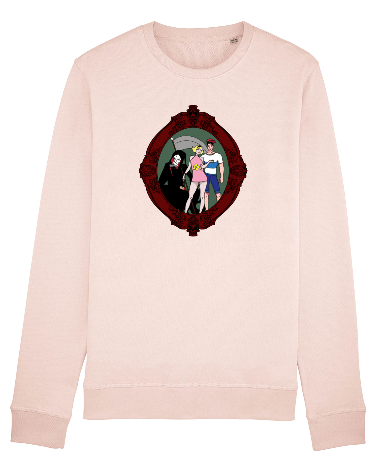 Bluză mânecă lungă Unisex Rise Candy Pink