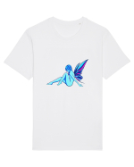 Zână albastra  Tricou mânecă scurtă Unisex Rocker