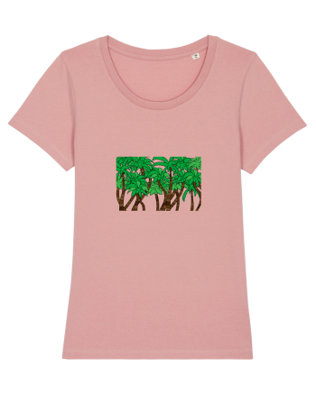 Boxed Palmtrees Canyon Pink