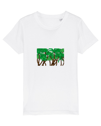 Boxed Palmtrees White