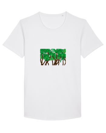 Boxed Palmtrees White