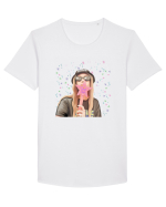 Fairy world Tricou mânecă scurtă guler larg Bărbat Skater