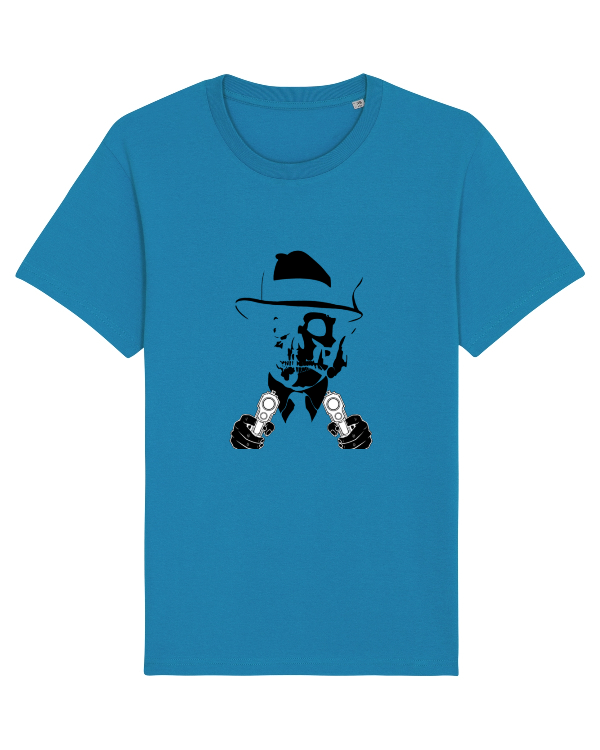 Tricou mânecă scurtă Unisex Rocker Azur
