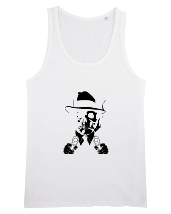 Gangster - negru  White