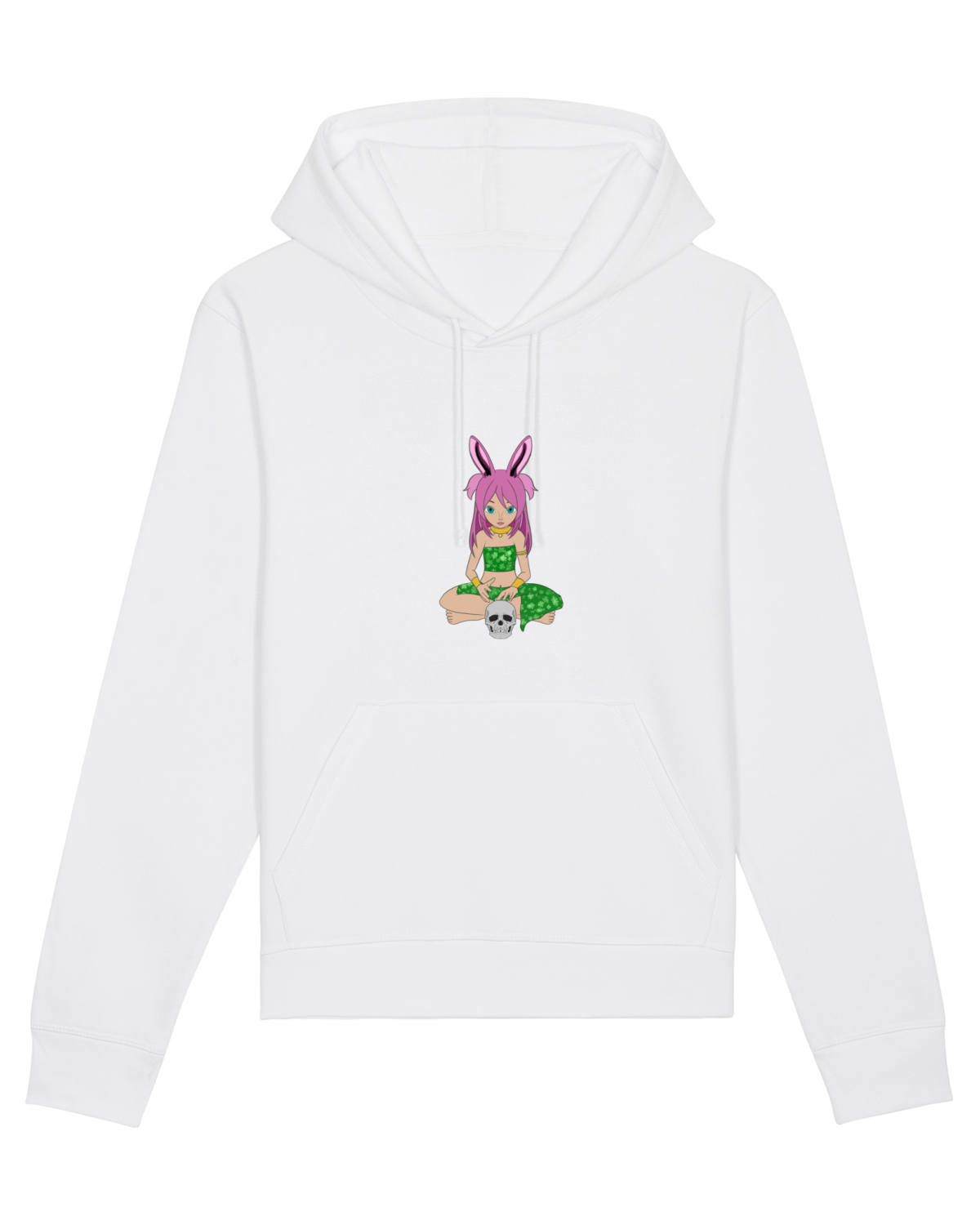 Hanorac Unisex Drummer White