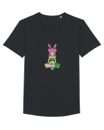 Fata de trib Tricou mânecă scurtă guler larg Bărbat Skater