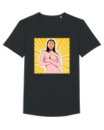 Muratura sexy Tricou mânecă scurtă guler larg Bărbat Skater
