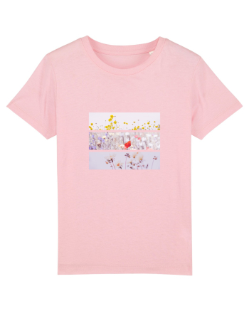Pink Flowers Cotton Pink