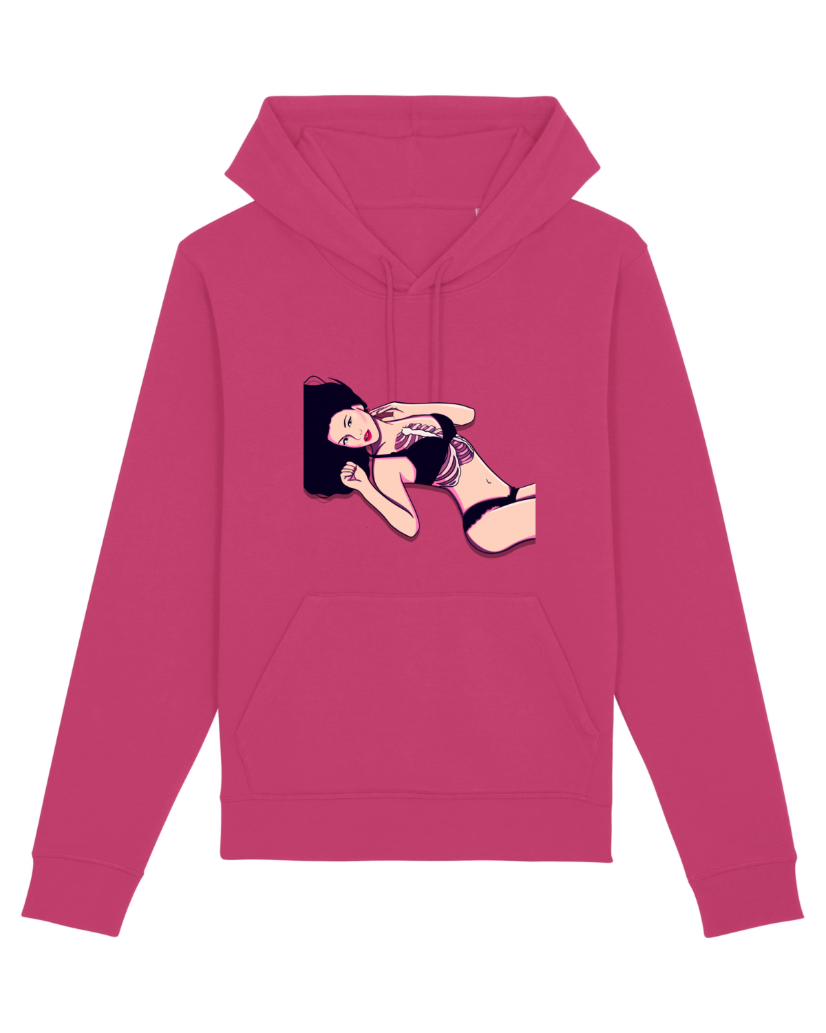 Hanorac Unisex Drummer Raspberry