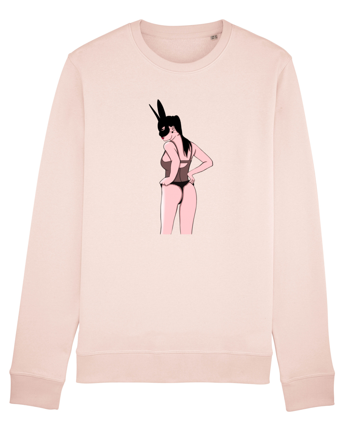 Bluză mânecă lungă Unisex Rise Candy Pink