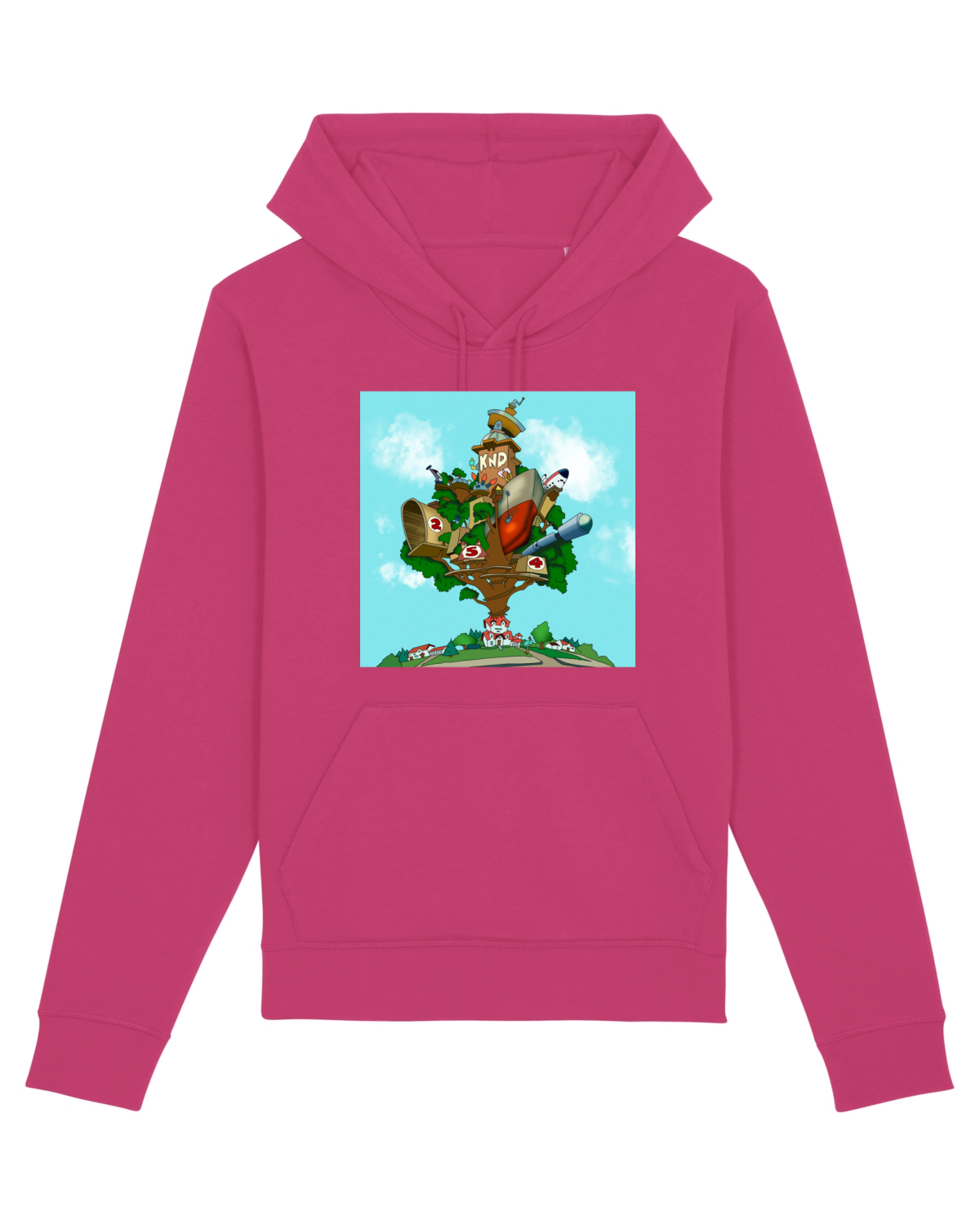 Hanorac Unisex Drummer Raspberry