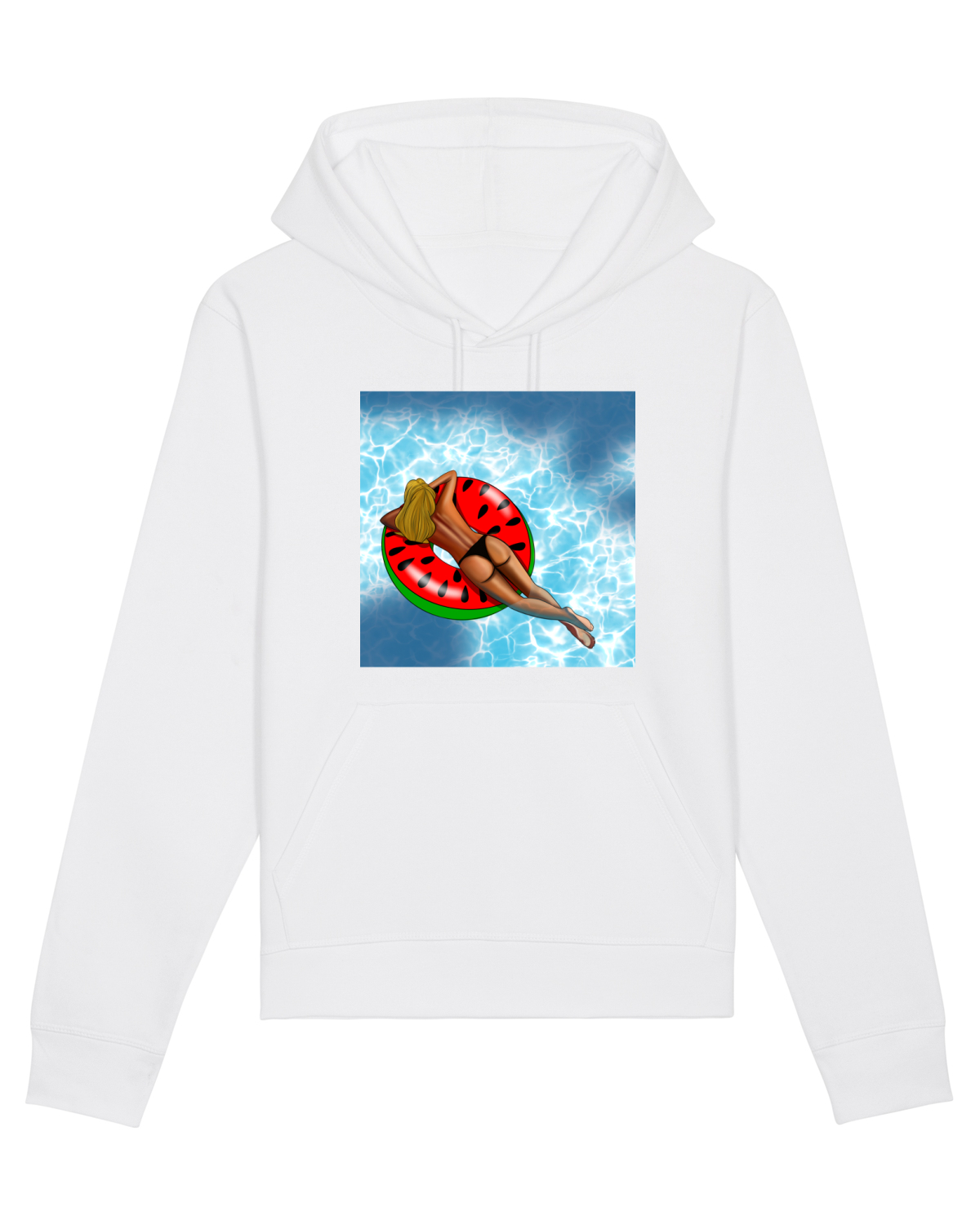Hanorac Unisex Drummer White