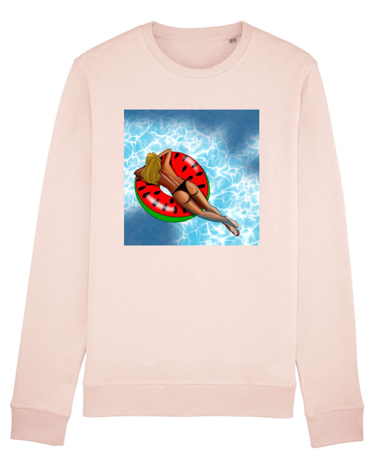Bluză mânecă lungă Unisex Rise Candy Pink