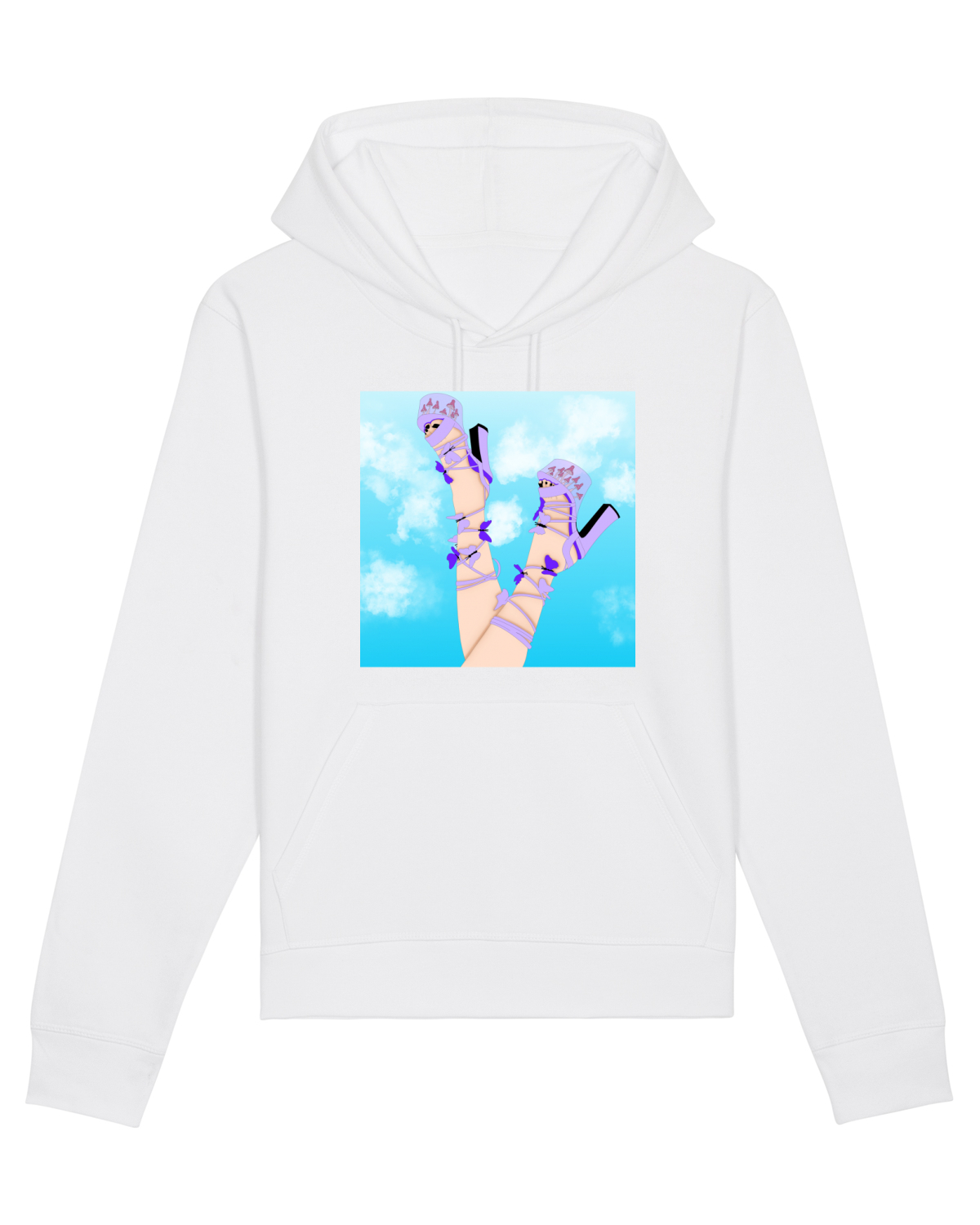 Hanorac Unisex Drummer White