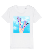 Pantofii fluturași  Tricou mânecă scurtă  Copii Mini Creator
