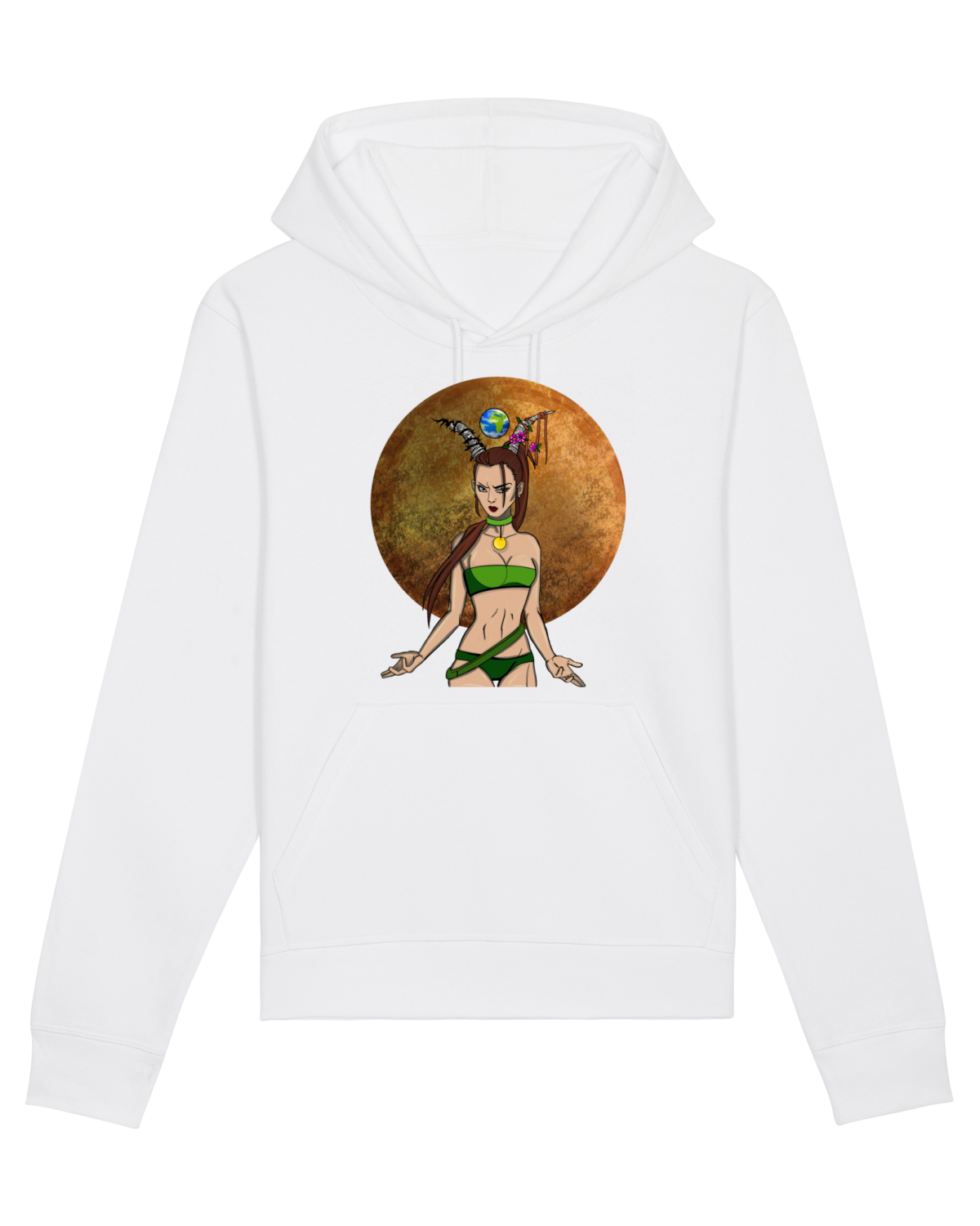 Hanorac Unisex Drummer White