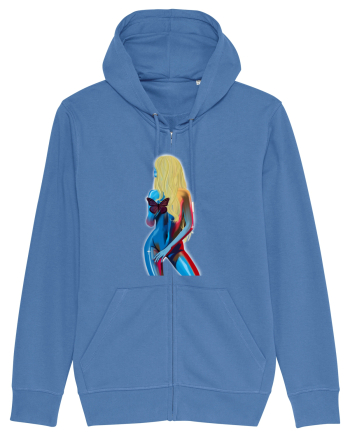 Blonda sexy Bright Blue