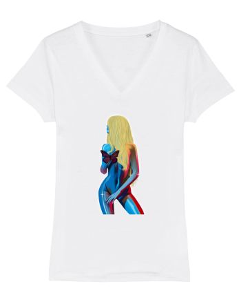 Blonda sexy White
