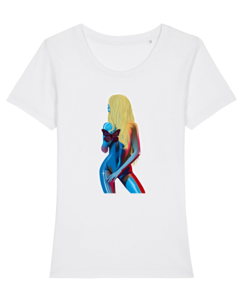 Blonda sexy White