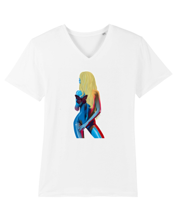 Blonda sexy White