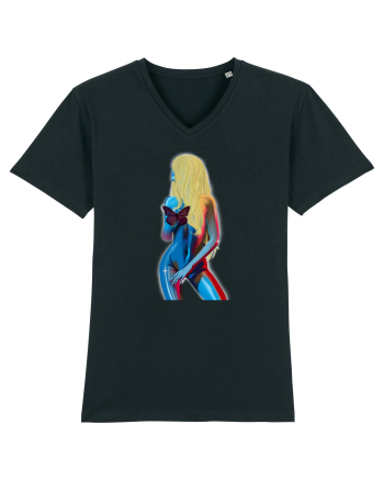 Blonda sexy Black