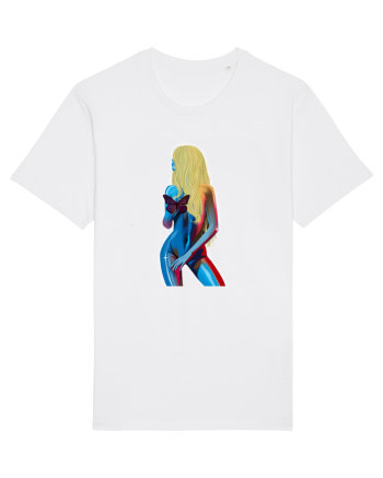 Blonda sexy White