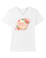 Vara Tricou mânecă scurtă guler V Bărbat Presenter