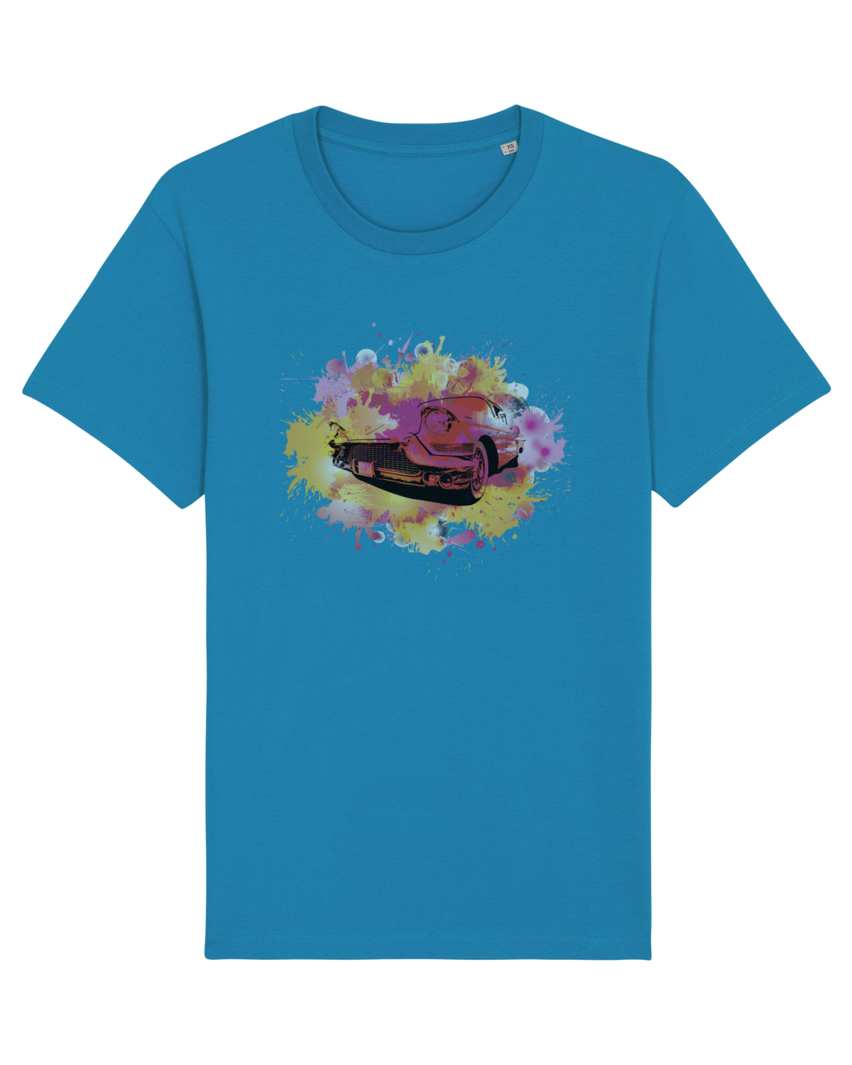 Tricou mânecă scurtă Unisex Rocker Azur