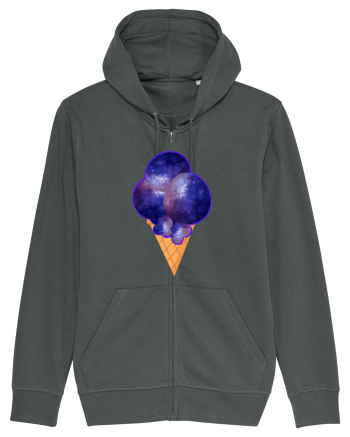 Space ice cream Anthracite