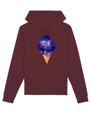 Space ice cream Burgundy
