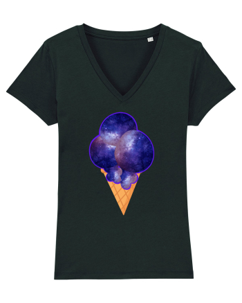 Space ice cream Black