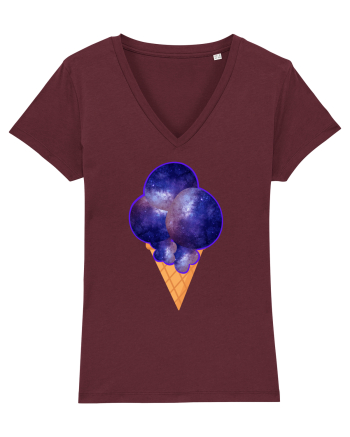 Space ice cream Burgundy