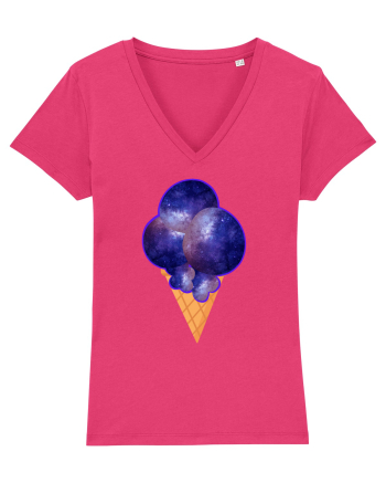 Space ice cream Raspberry