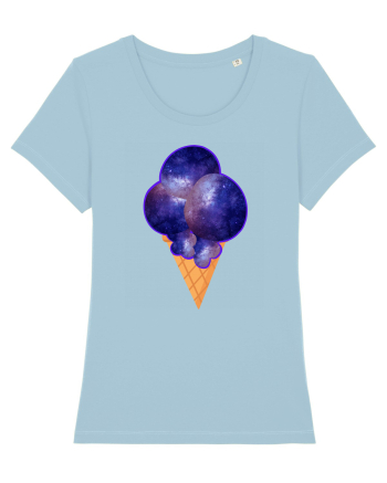 Space ice cream Sky Blue