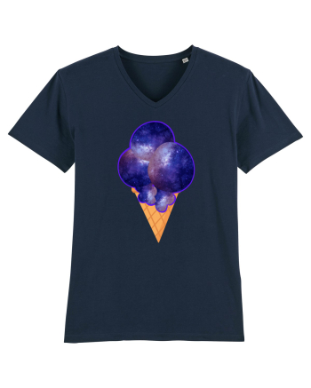 Space ice cream French Navy